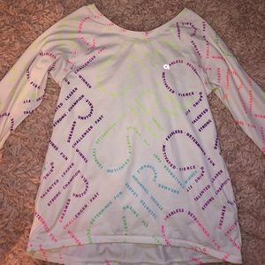 Girls workout shirt